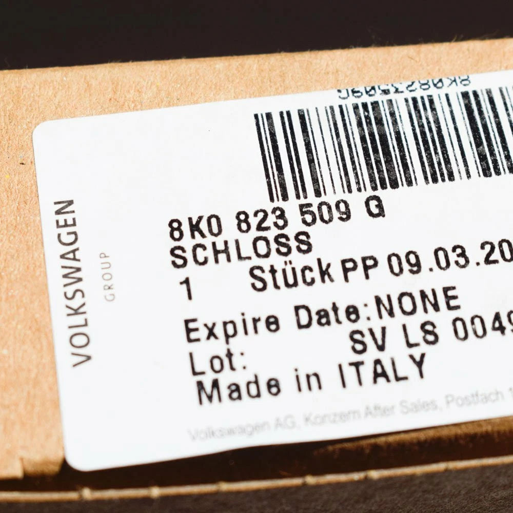 NEW AUDI A4 B8 BONNET HOOD LOCK 8K0823509G ORIGINAL