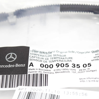NEW MERCEDES-BENZ E W212 EXHAUST SYSTEM TEMPERATURE SENSOR A0009053505 ORIGINAL