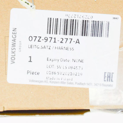 NEW VW TOUAREG 7L GLOW PLUG CONNECTOR WIRING HARNESS 07Z971277A