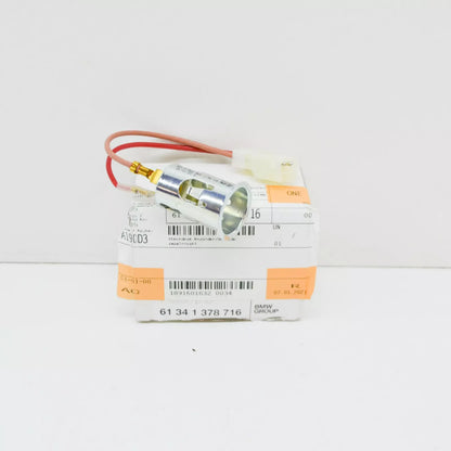 NEW BMW 8 E31 CIGARETTE LIGHTER PLUG SOCKET 61341378716 ORIGINAL