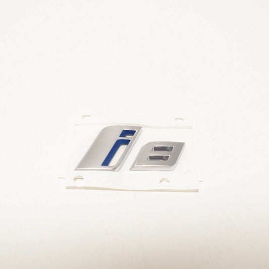 NEW BMW I8 I12 REAR TRUNK BOOT LID EMBLEM BADGE 51147351745 ORIGINAL