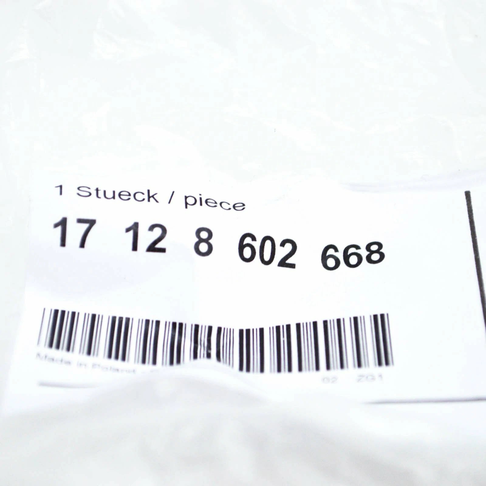 NEW BMW 7 G12 RADIATOR-EXPANSION TANK HOSE 17128602668 ORIGINAL