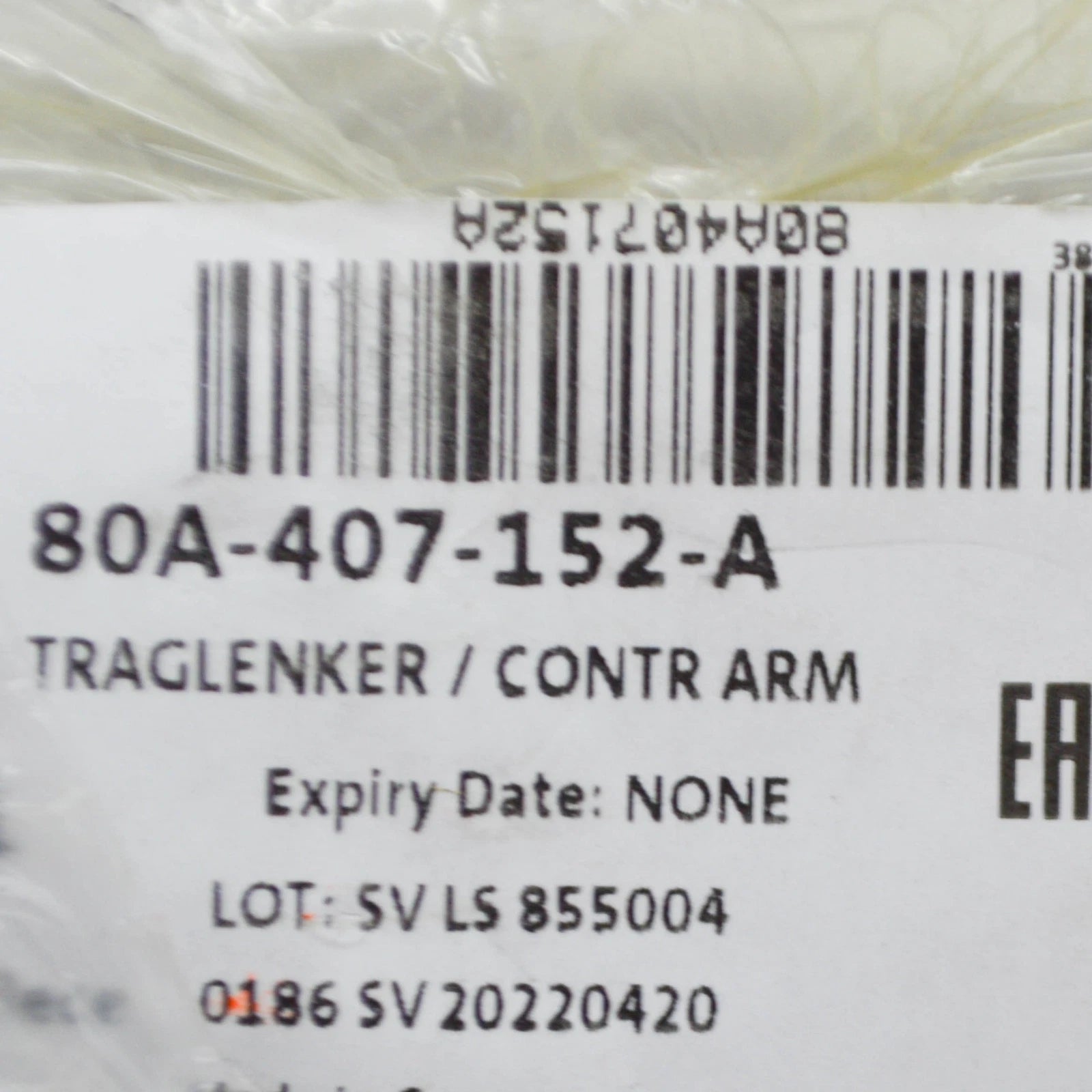 NEW AUDI Q5 FY 80A FRONT RIGHT CONTROL ARM 80A407152A ORIGINAL