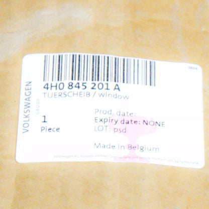 NEW AUDI A8 D4 FRONT LEFT DOOR WINDOW GLASS 4H0845201A ORIGINAL