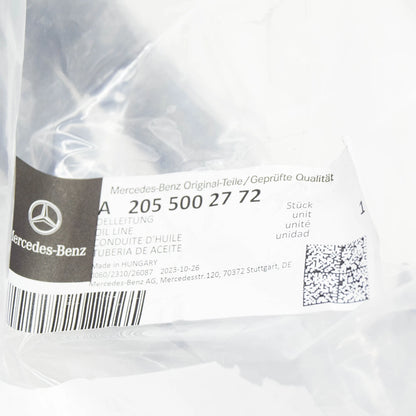 NEW MERCEDES-BENZ C W205 OIL LINE A2055002772 ORIGINAL