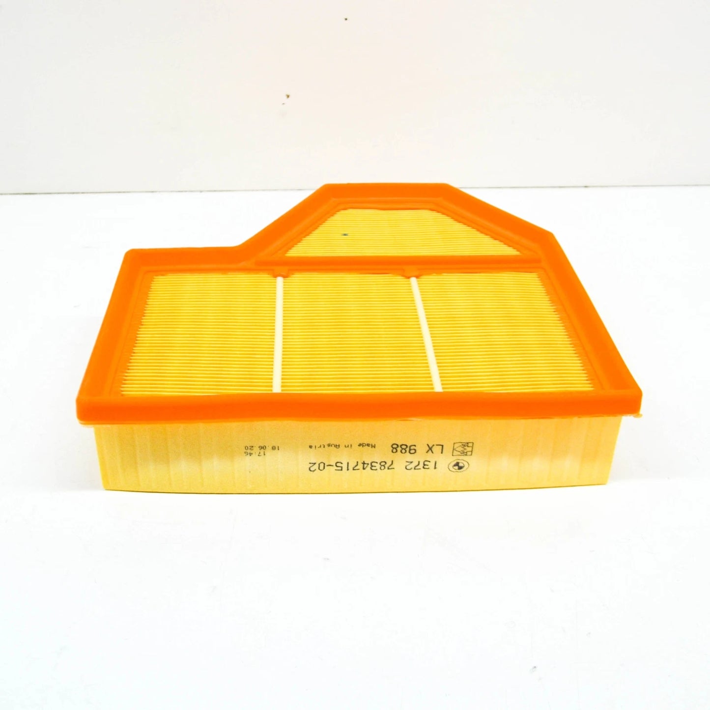 NEW BMW M5 E60 ENGINE AIR FILTER INSERT LEFT 13727834715 7834715 ORIGINAL
