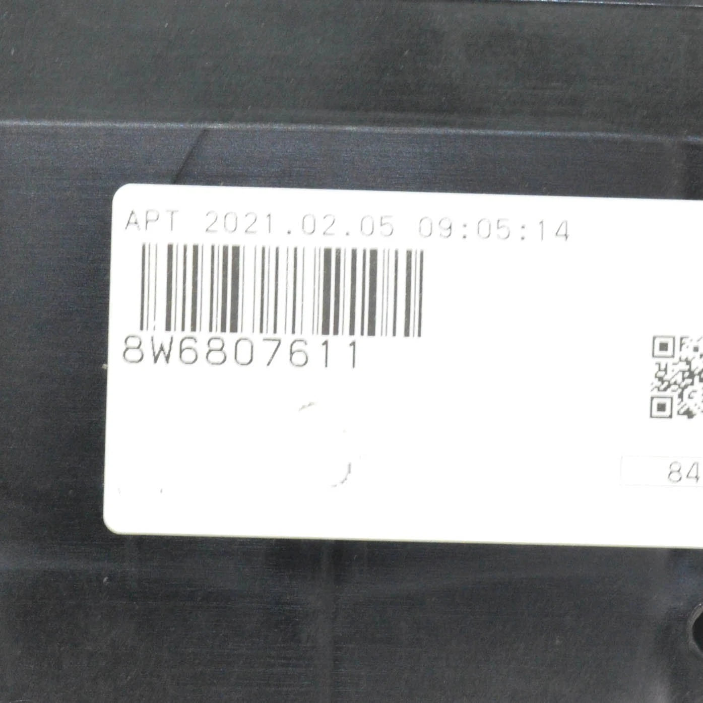 NEW AUDI A5 8W6 FRONT BUMPER UNDERBODY LOWER COVER SHIELD 8W6807611 ORIGINAL