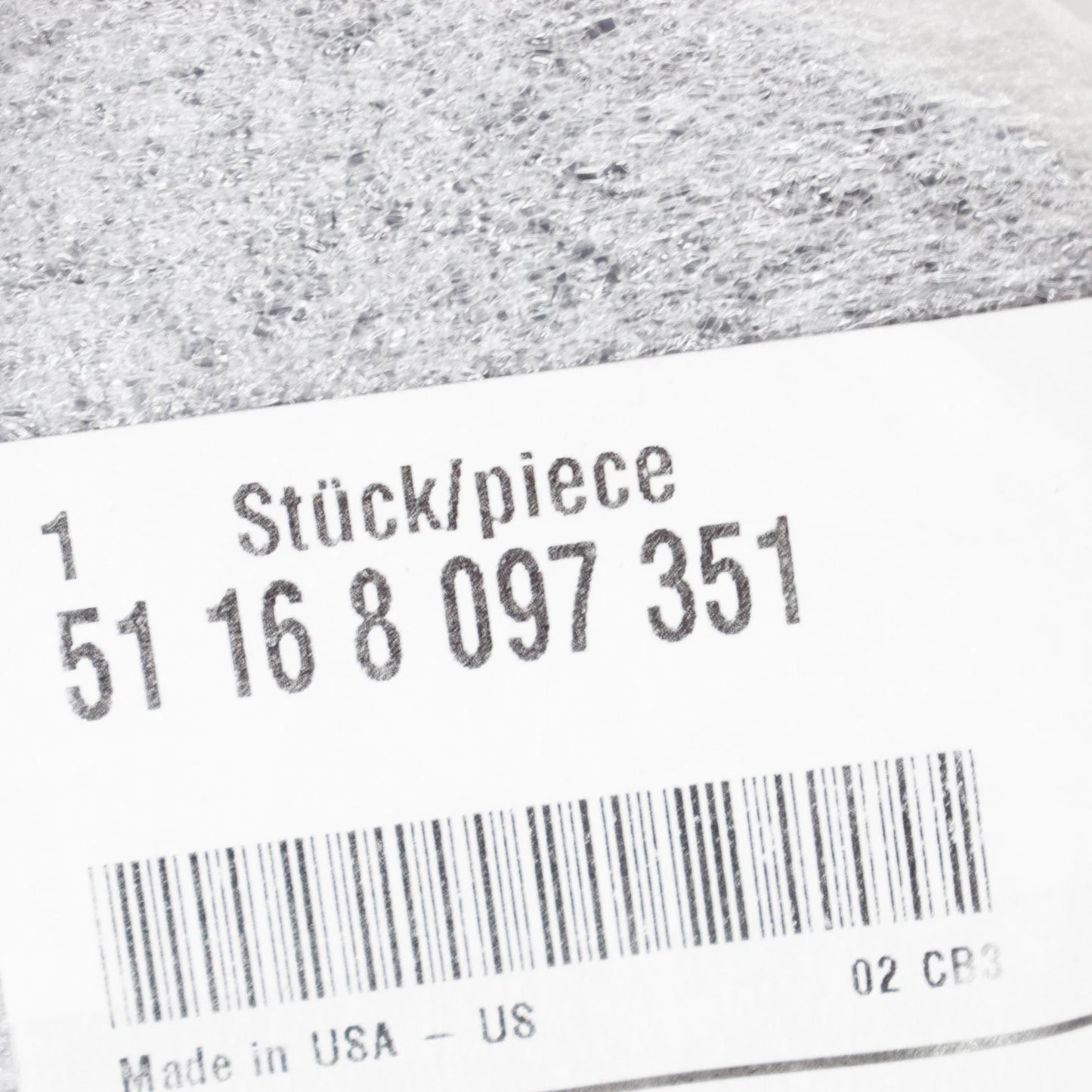 NEW BMW X4 M F98 FRONT LEFT DOOR M MIRROR COVER CAP 51168097351 8097351 ORIGINAL