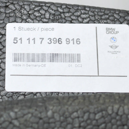 NEW BMW 3 F30 FRONT BUMPER SHOCK ABSORBER FOAM 51117396916 7396916 2015 ORIGINAL