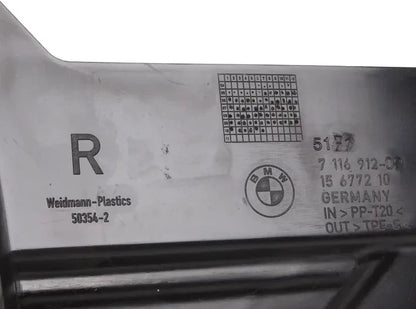 NEW BMW 3 E90 UNDERBODY PANEL EXTENSION RIGHT 51717116912 ORIGINAL
