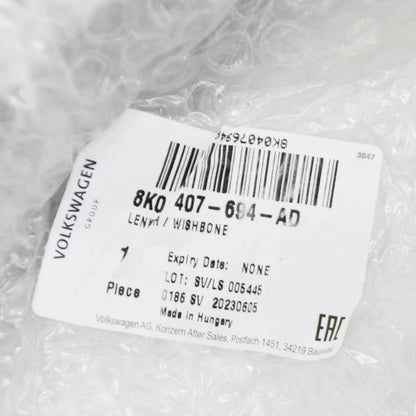 NEW AUDI Q5 8R FRONT RIGHT LOWER CONTROL ARM 8K0407694AD ORIGINAL