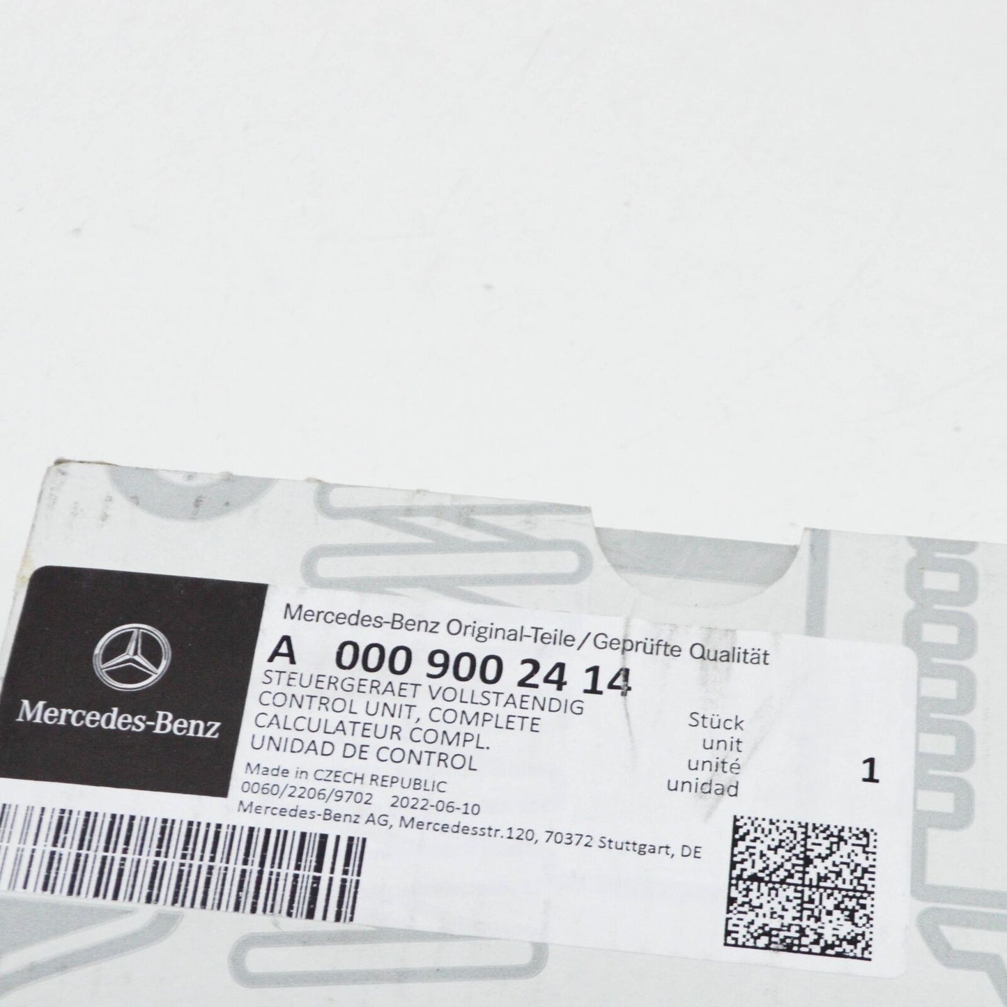 NEW MERCEDES-BENZ C W205 FUEL PUMP CONTROL UNIT A0009002414 ORIGINAL