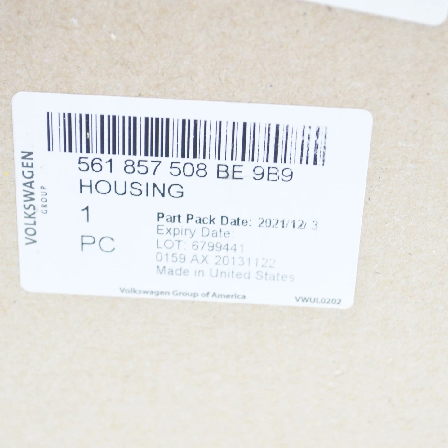 NEW VOLKSWAGEN PASSAT ALLTRACK B8 FRONT RIGHT WING MIRROR 561857508BE9B9