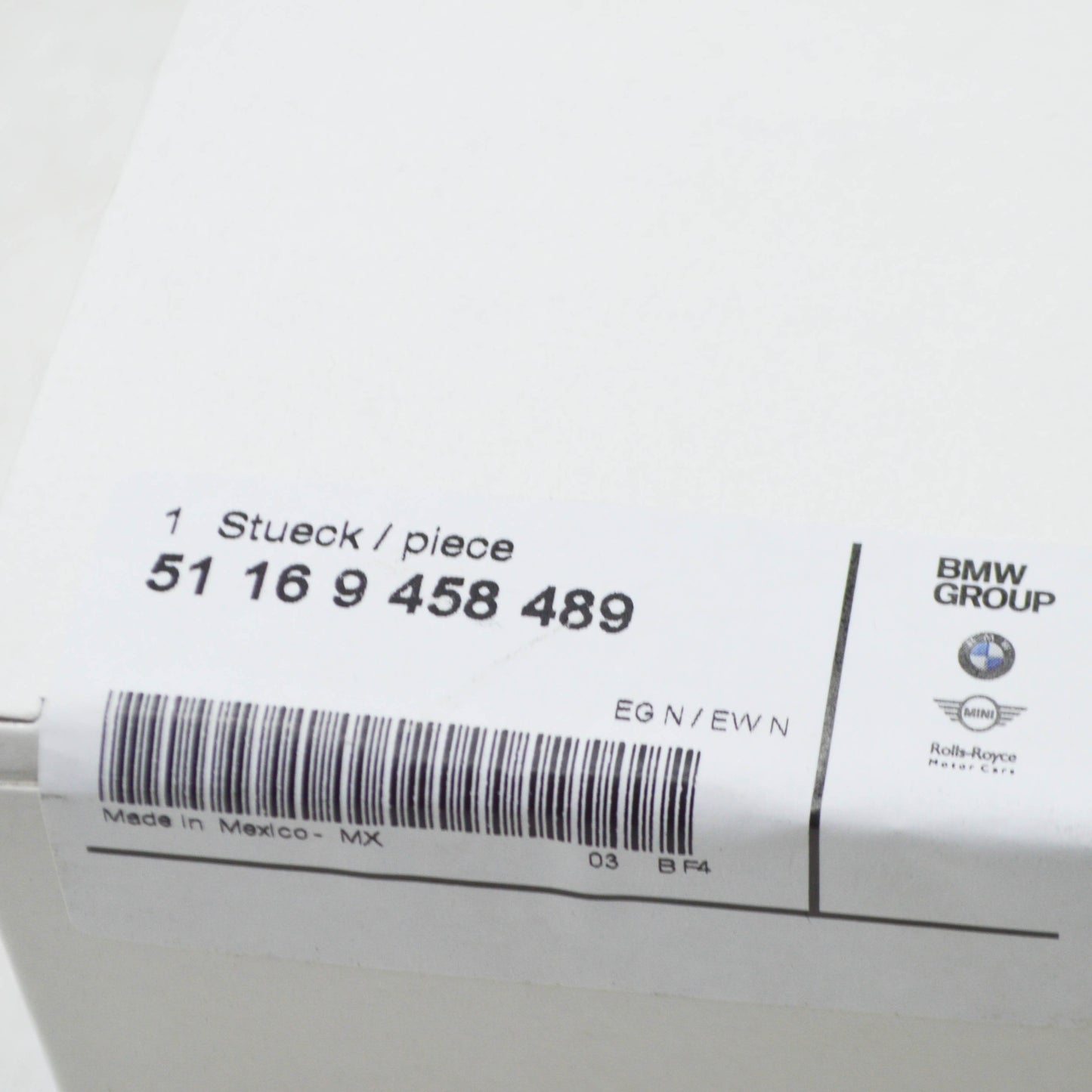 new bmw x3 g01, f97 storage compartment usb trim 51169458489 9458489 original