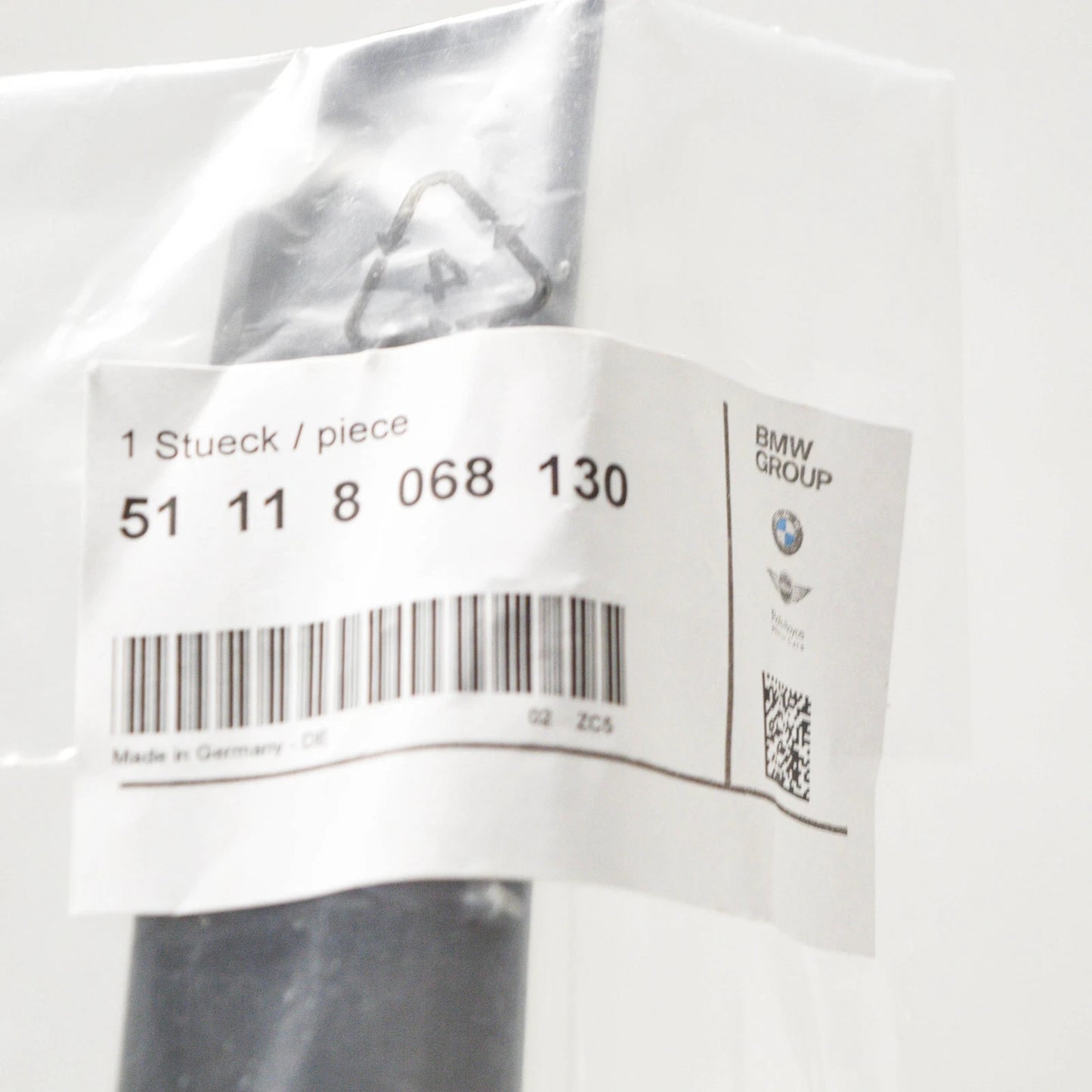 NEW BMW 3 F30 2.0D 105KW ADAPTER UNDERHOOD SHIELD M SPORT 51118068130 ORIGINAL