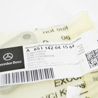 NEW MB SPRINTER W906 EXHAUST GAS RECIRCULATION BLIND FLANGE A6511420415 ORIGINAL