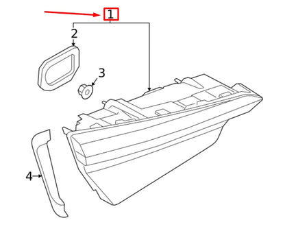 NEW AUDI S5 8W6 REAR LEFT TAILLIGHT 8W6945093M ORIGINAL