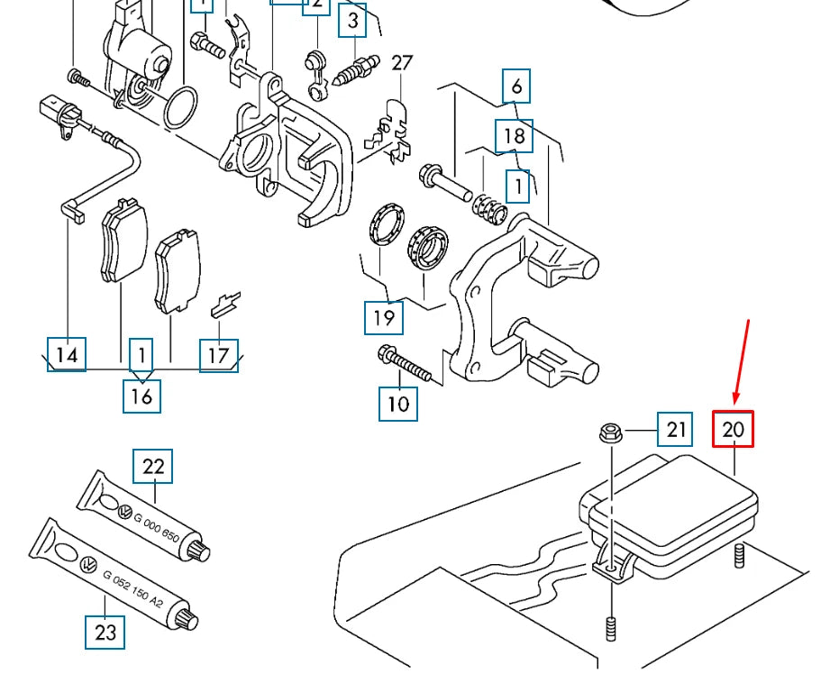 NEW AUDI A7 SPORTBACK 4G8 PARKING BRAKE CONTROL UNIT 4H0907801L ORIGINAL
