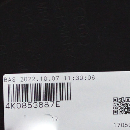 NEW AUDI A6 C8 AVANT FRONT LEFT WHEEL ARCH SPOILER 4K0853887E