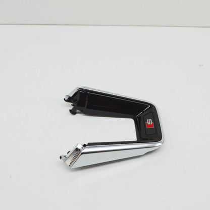 NEW AUDI A6 C8 STEERING WHEEL S EMBLEM TRIM 4K0419689DINZ