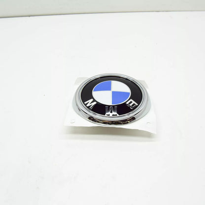 NEW BMW F26 SAC TRUNK LID BMW EMBLEM BADGE 7340321 51147340321 ORIGINAL