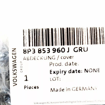 NEW AUDI A3 8P FRONT RIGHT DOOR MOULDING 8P3853960JGRU ORIGINAL