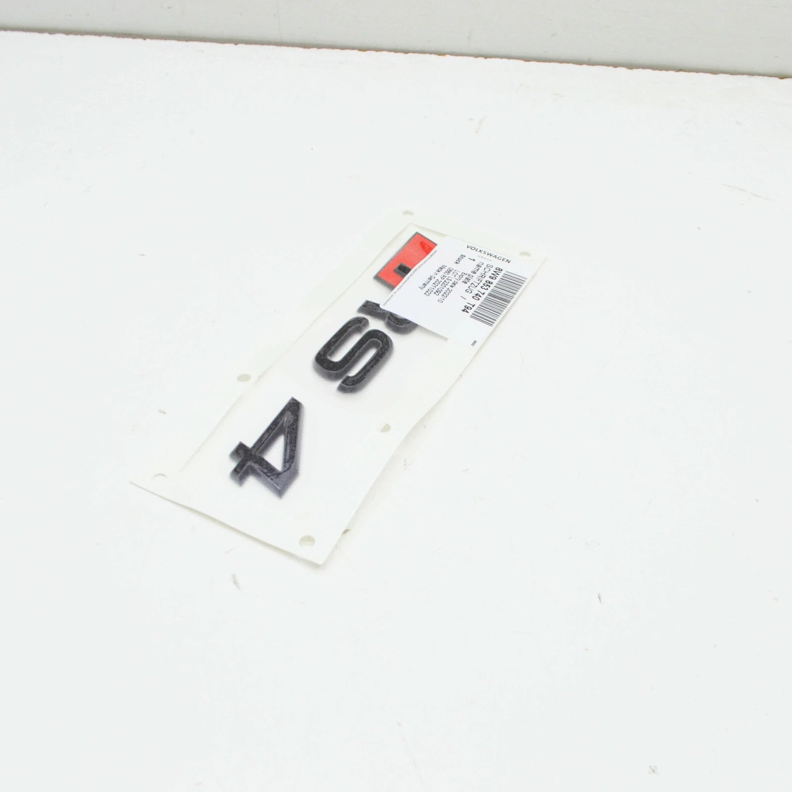 NEW AUDI RS4 B9 REAR EMBLEM BADGE 8W9853740T94