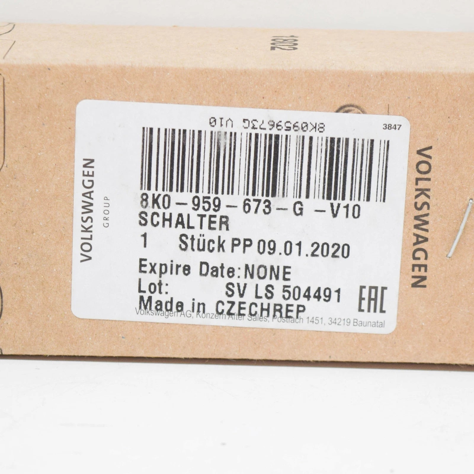 NEW AUDI A4 8K ESP MULTI SWITCH BUTTON 8K0959673GV10