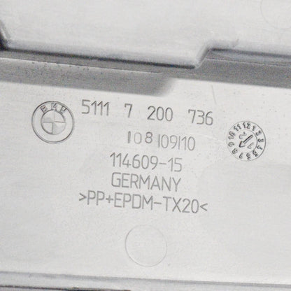 NEW BMW 5 GT F07 FRONT BUMPER GRILLE RIGHT SIDE  51117200736 7200736 ORIGINAL