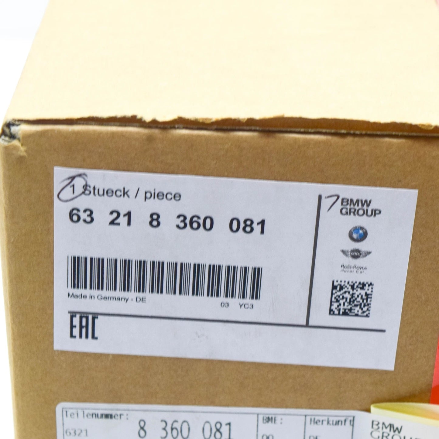 NEW BMW E38 SEDAN TAIL LIGHT LEFT 8360081 63218360081 ORIGINAL