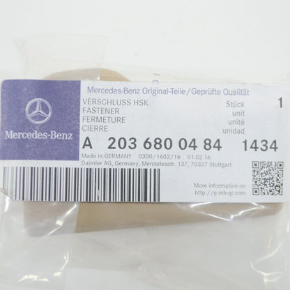 NEW MERCEDES BENZ C W203 GLOVE BOX LOCK COVER TRIM A20368004841434 ORIGINAL