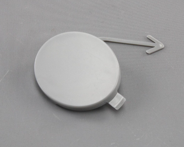 new skoda fabia mk2 54 front bumper towing eye cover cap 5j0807241 original
