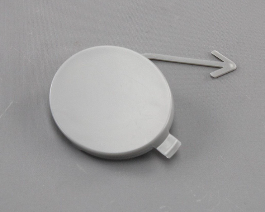 new skoda fabia mk2 54 front bumper towing eye cover cap 5j0807241 original