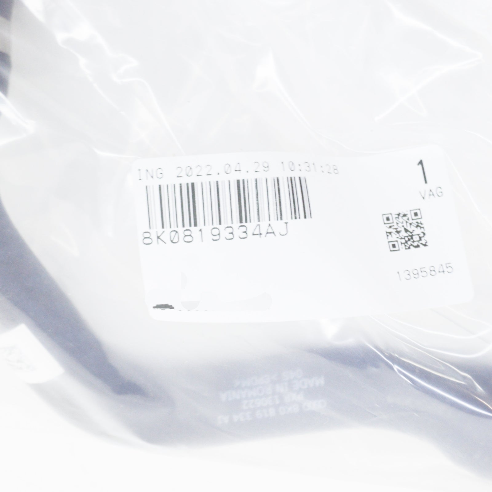 NEW AUDI A4 B8 HEATING HOSE PIPE 8K0819334AJ 8K081933 4AJ ORIGINAL