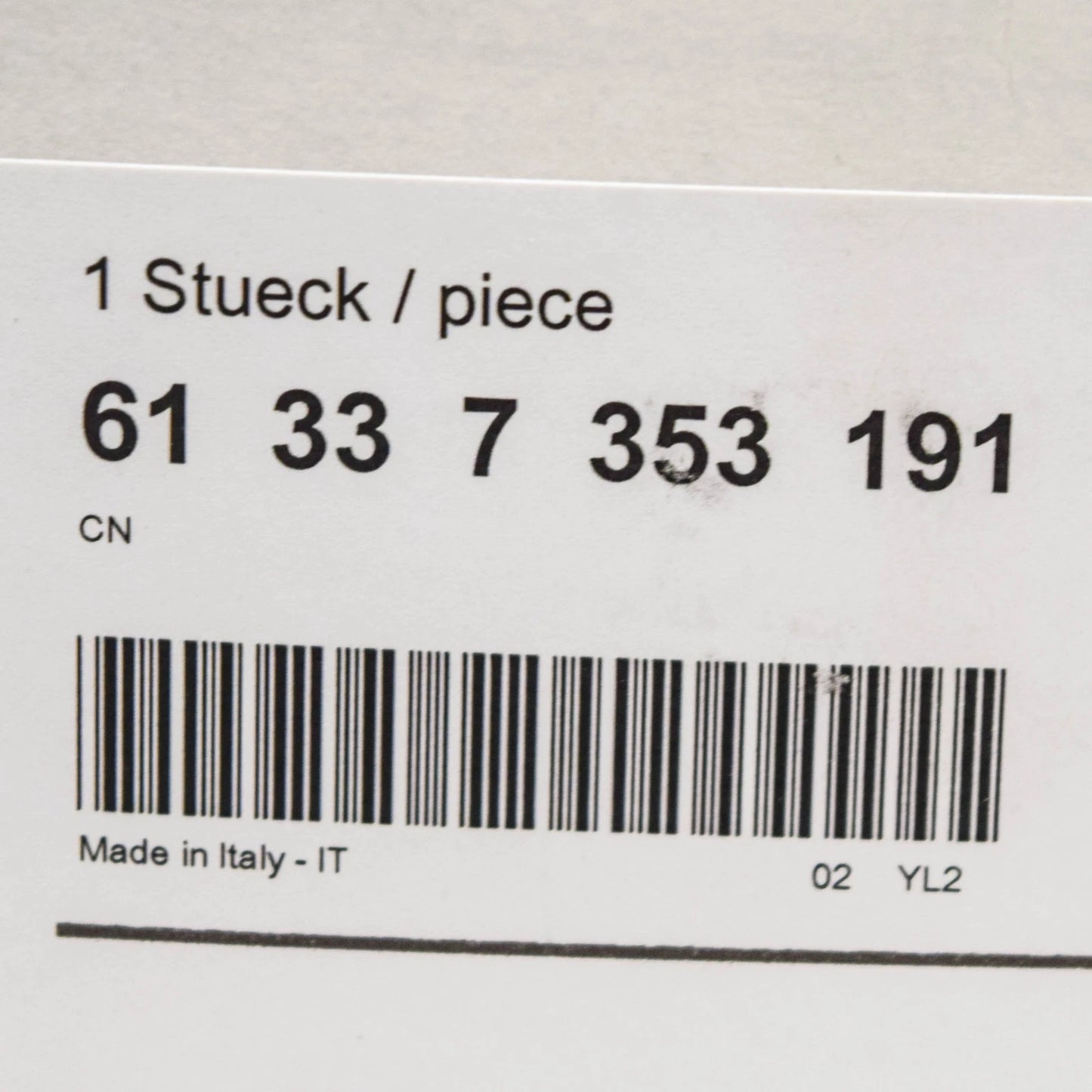 NEW BMW X5 F15 HIGH PITCH HORN 61337353191 7353191 ORIGINAL