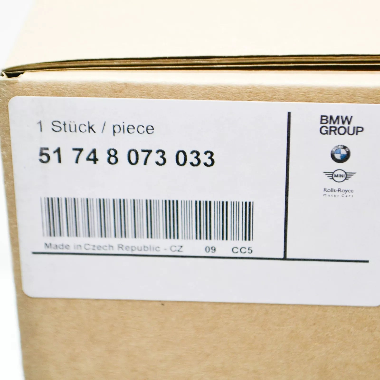 NEW BMW F40 FRONT M LEFT EXTERIOR RADIATOR AIR DUCT 51748073033 8073033 ORIGINAL