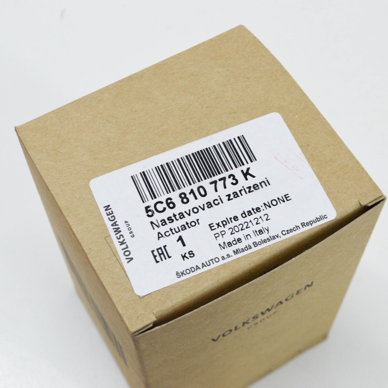 NEW VW GOLF 5G MK7 REAR RIGHT FUEL TANK COVER LOCK ACTUATOR 5C6810773K ORIGINAL