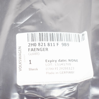 NEW VOLKSWAGEN AMAROK REAR LEFT MUD FLAP 2H0821811F9B9