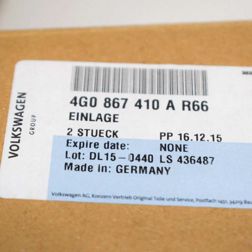 NEW AUDI A6 C7 FRONT RIGHT DOOR PANEL TRIM 4G0867410A R66 ORIGINAL