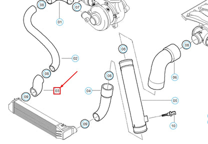 NEW BMW 3 E46 PRESSURE HOSE ASSEMBLY 11617788576 7788576 ORIGINAL