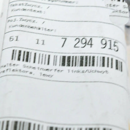 NEW BMW 3 GT F34 FRONT LEFT HEADLIGHT BRACKET 51117294915 7294915 5 ORIGINAL