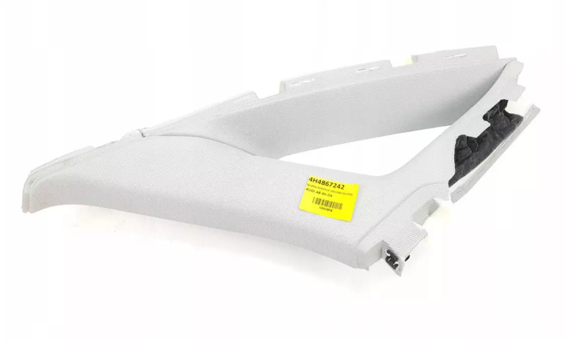 NEW AUDI A8 4D REAR RIGHT SIDE PILLAR TRIM 4H4867242BEP1 ORIGINAL