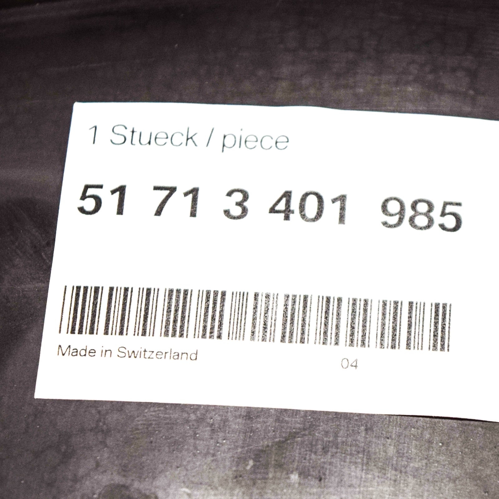 new bmw x3 e83 front left pressure lip 51713401985 3401985 original
