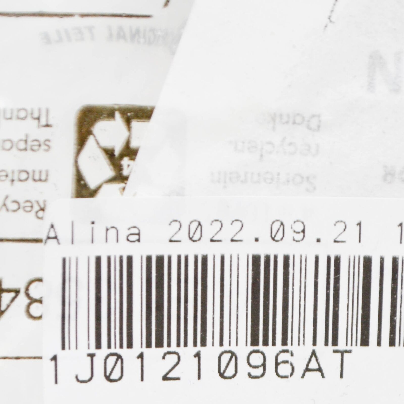 NEW AUDI A3 8L ENGINE COOLANT HOSE 1J0121096AT ORIGINAL