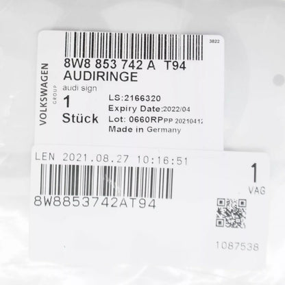 NEW AUDI A5 SPORTBACK 8W6 REAR EMBLEM BADGE 8W8853742AT94