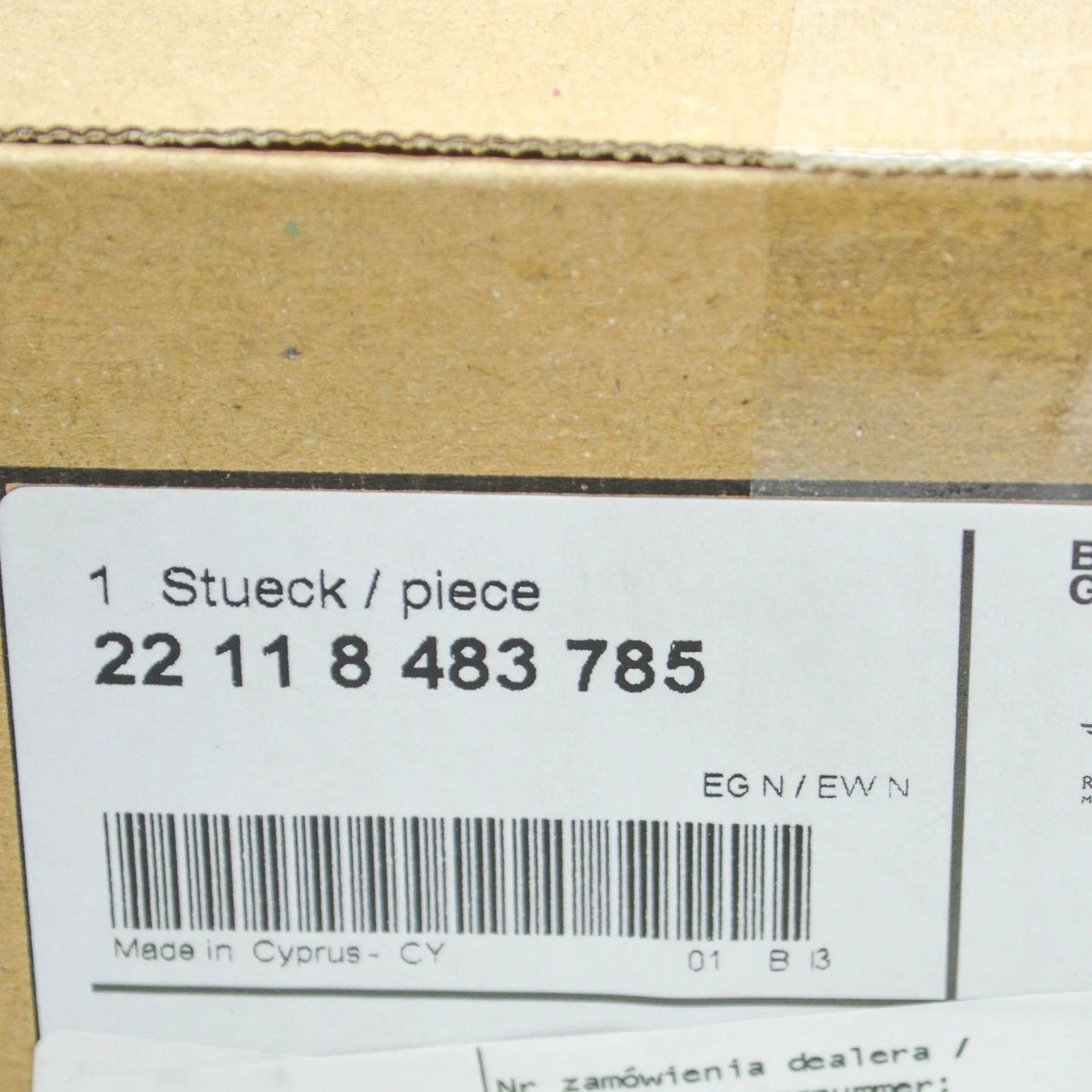 NEW BMW 4 COUPE G22 LEFT SIDE ENGINE MOUNT 8483785 22118483785 ORIGINAL