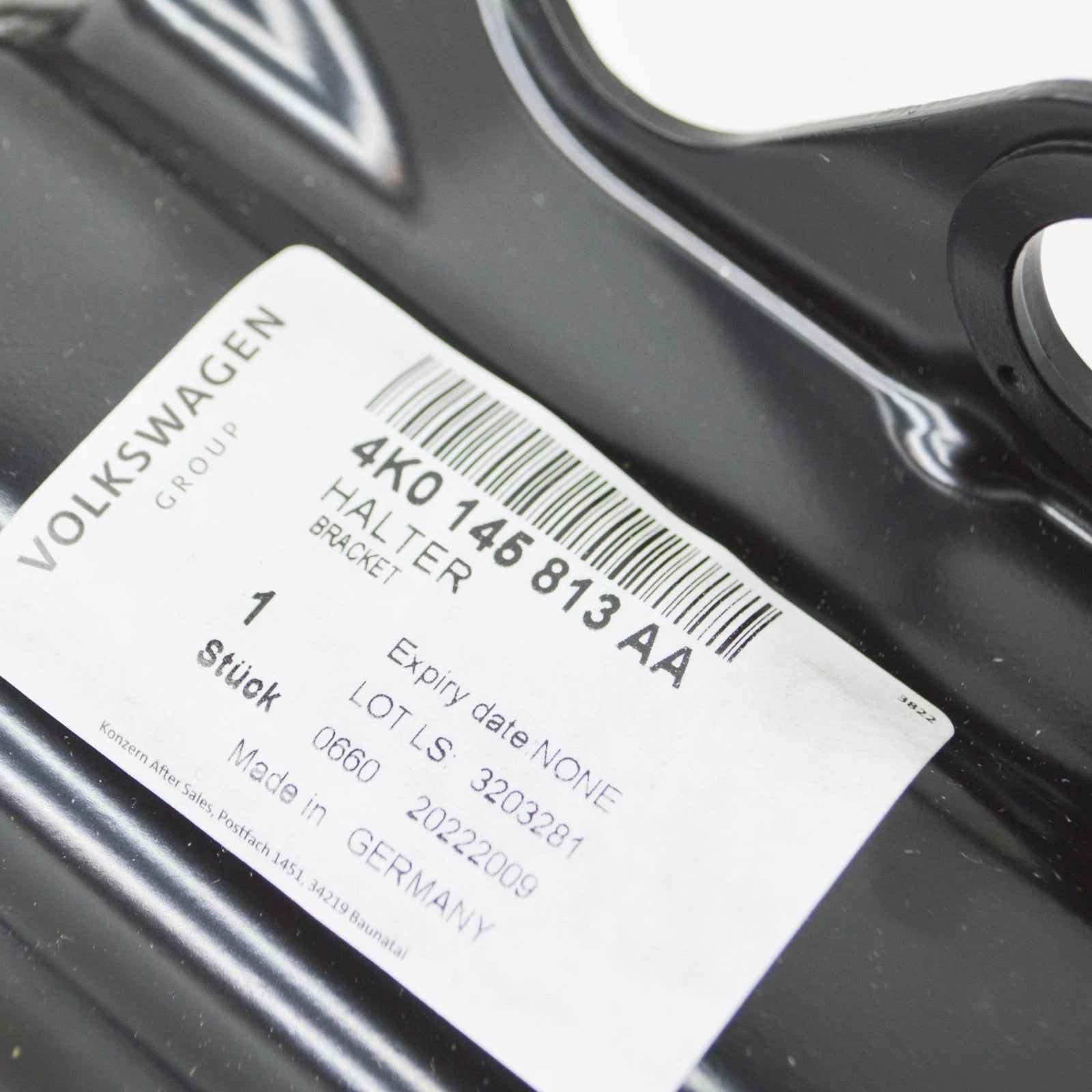 NEW AUDI A6 C8 ELECTRIC COMPRESSOR CHARGE AIR COOLER BRACKET 4K0145813AA