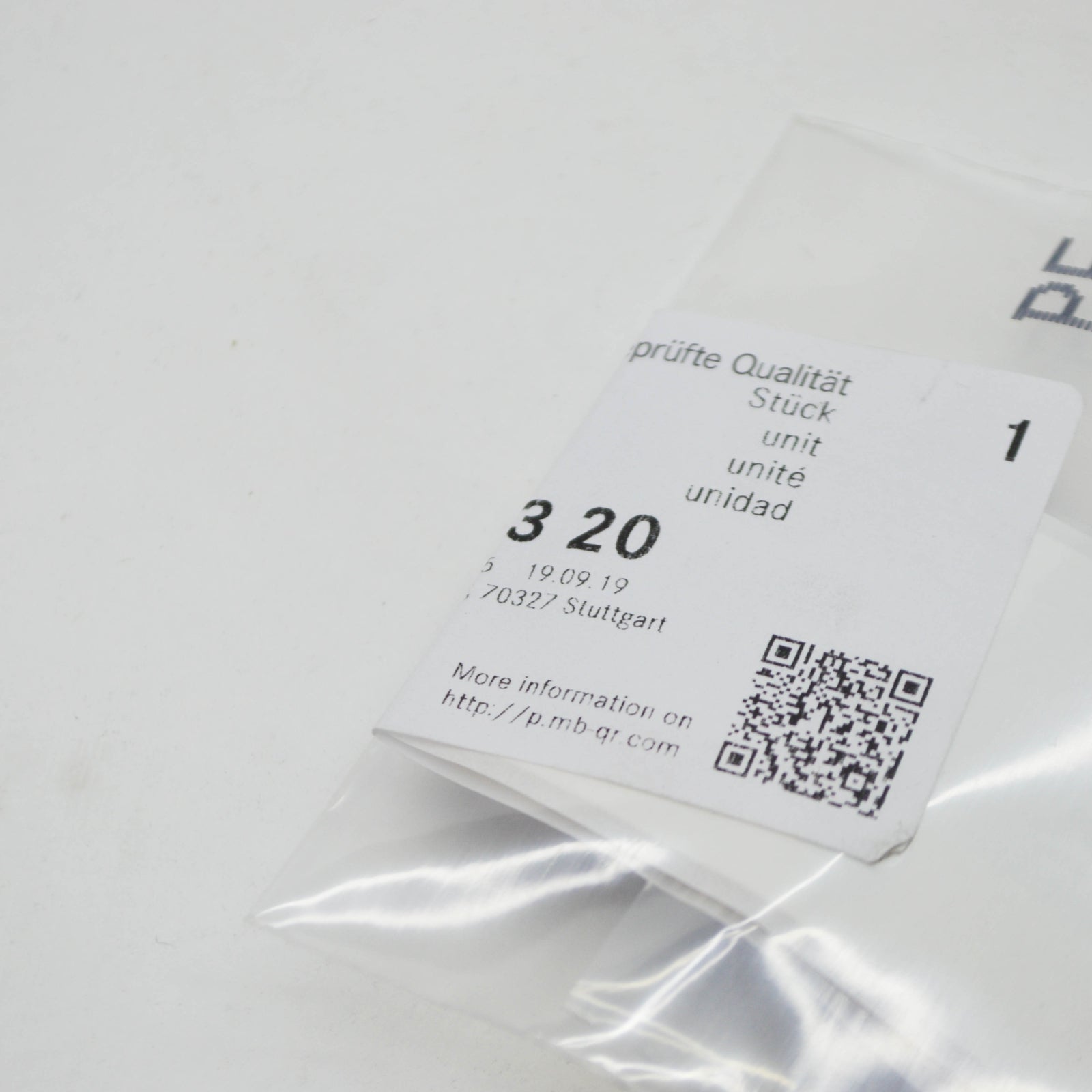 NEW MERCEDES-BENZ S W222 AIR CONDITIONING INFO LABEL A2228170320 2013 ORIGINAL