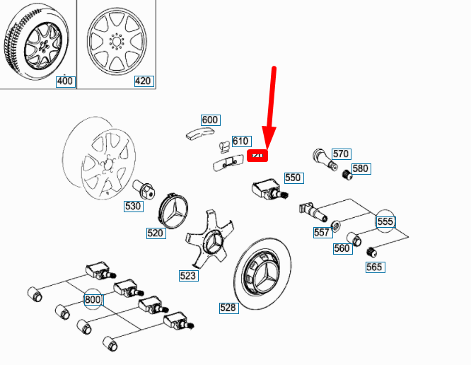 new mercedes-benz cla c117 wheel balance weight 30g a1714011694 original