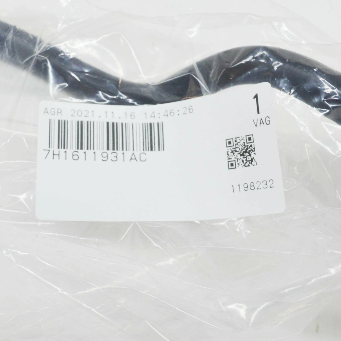 NEW VW TRANSPORTER T5 BRAKE SERVO VACUUM PIPE LHD 7H1611931AC